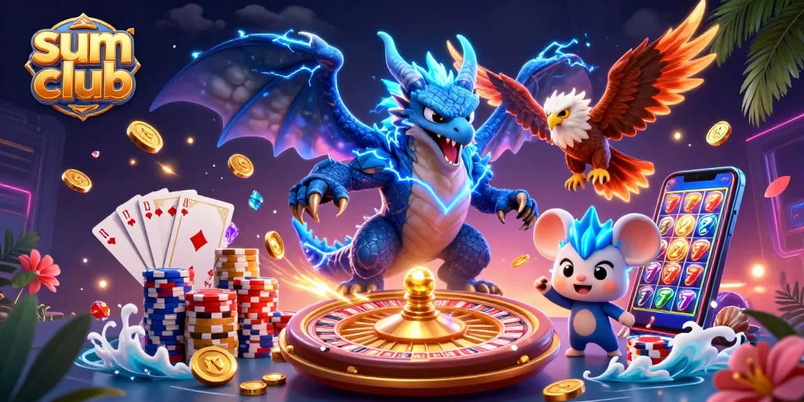 Experience thrilling wins at sum club with vibrant game elements and dynamic characters.